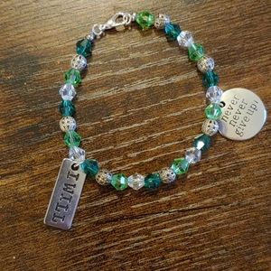 Handmade Mental Health Awareness Charm Bracelet
